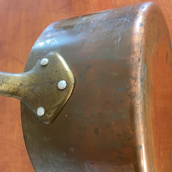 πͺπ½ Copper Pot | French Kitchen | 8.00β W x 4.00β D | Chef Life π₯¬π³ - Picture 6 of 13